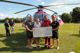 Devon Air Ambulance Visits, 8th August 2013