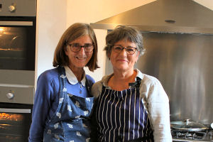 Caterers, Jenny and Dagmar in Nov 2021