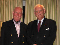 John Hollingshead (right)