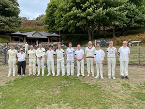 The line-up at Lynton