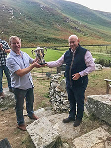 Richard Pugsley receives The Glenthorne Cup