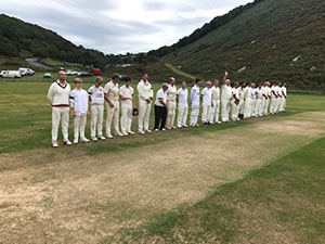 Observing a two-minute silence in memory of Queen Elizabeth II