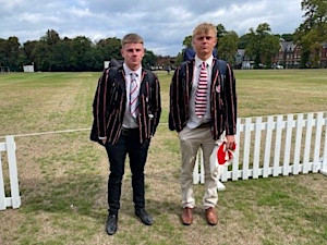 Harry Pryce and Harry Southgate